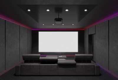 Home Cinema Installation detail