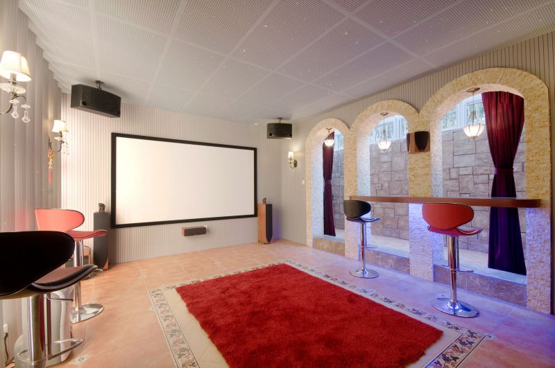 Media Room Installation detail